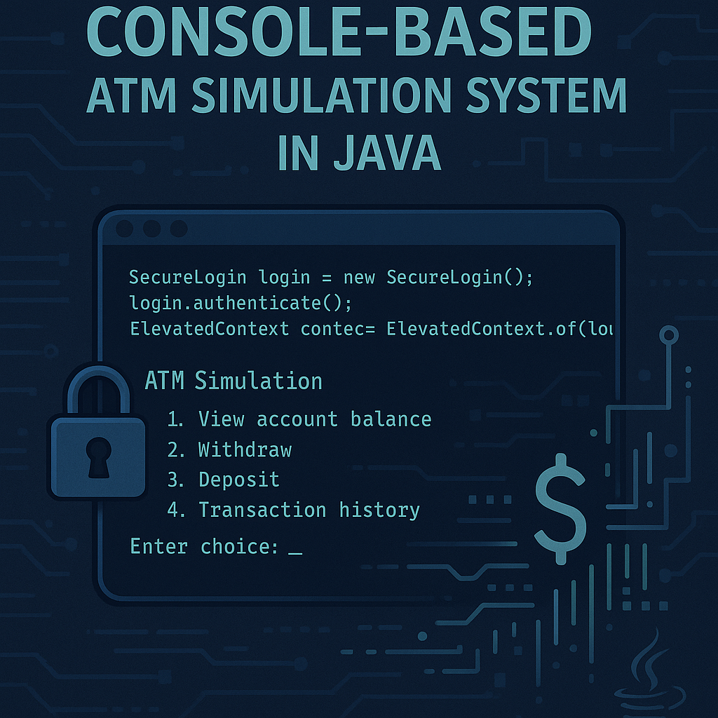 ATM Simulation Project